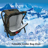 Karrty™ Backpack Folding Stool With Cooler Bag