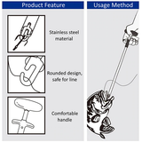 Karrty ™ Easy Fish Hook Remover