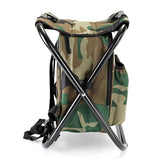 Karrty™ Backpack Folding Stool With Cooler Bag